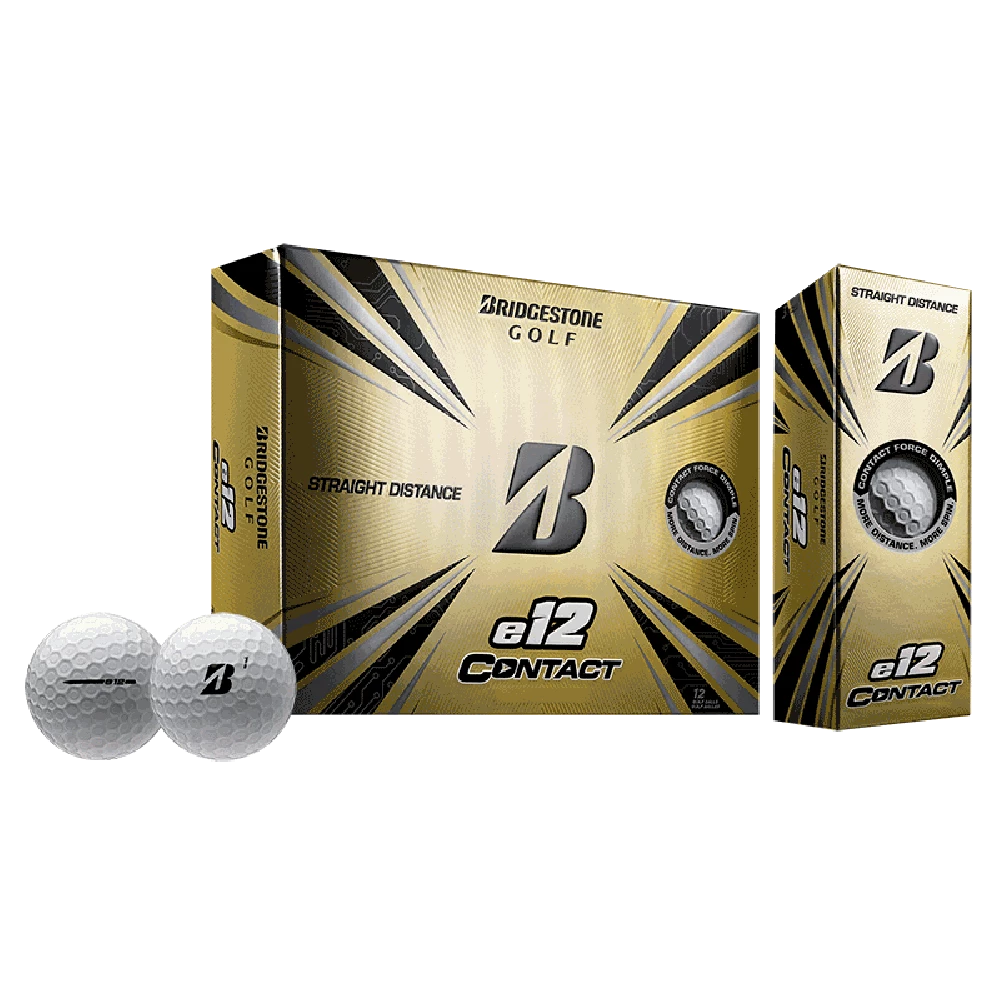 Bridgestone E12 Contact Golf Balls | White 2 Bridgestone E12 Contact Golf Balls | White - Image 2