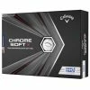 Callaway Chrome X Soft Triple Track Golf Balls | White