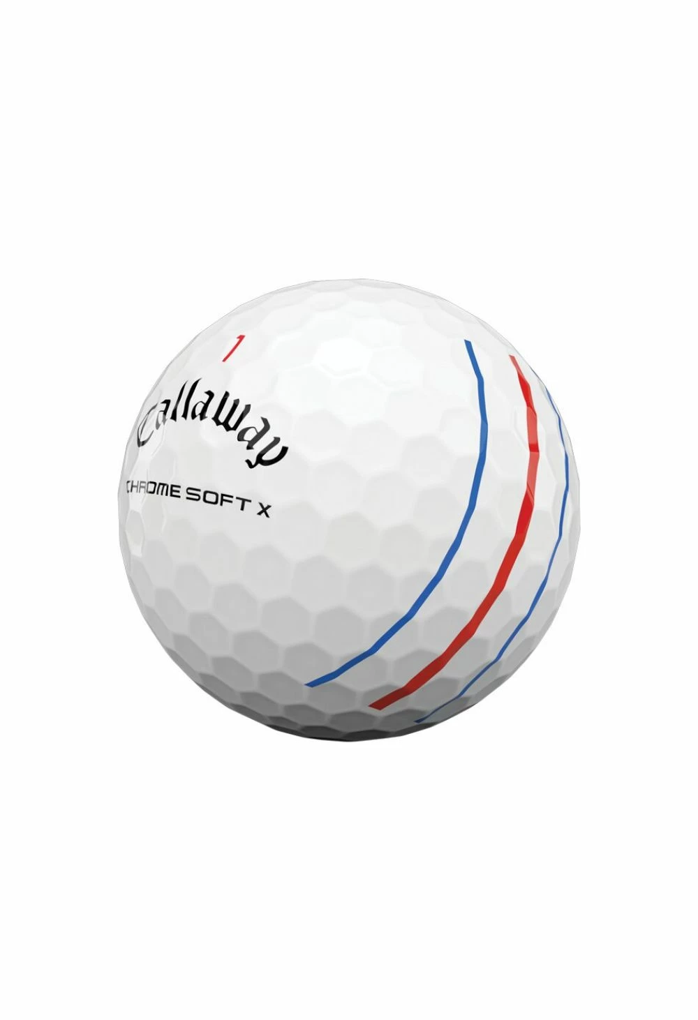 Callaway Chrome X Soft Triple Track Golf Balls | White 2 Callaway Chrome X Soft Triple Track Golf Balls | White - Image 2