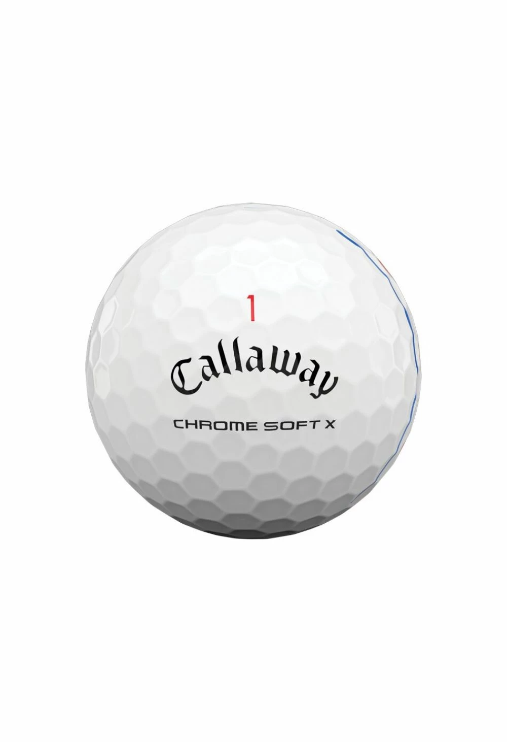 Callaway Chrome X Soft Triple Track Golf Balls | White 3 Callaway Chrome X Soft Triple Track Golf Balls | White - Image 3