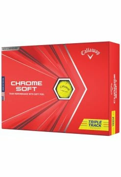 Callaway 2021 Chrome Soft Triple Track Golf Balls | Yellow -Golf Shafts Sales Store Callaway Chrome Soft Triple Track Golf Balls Yellow 178
