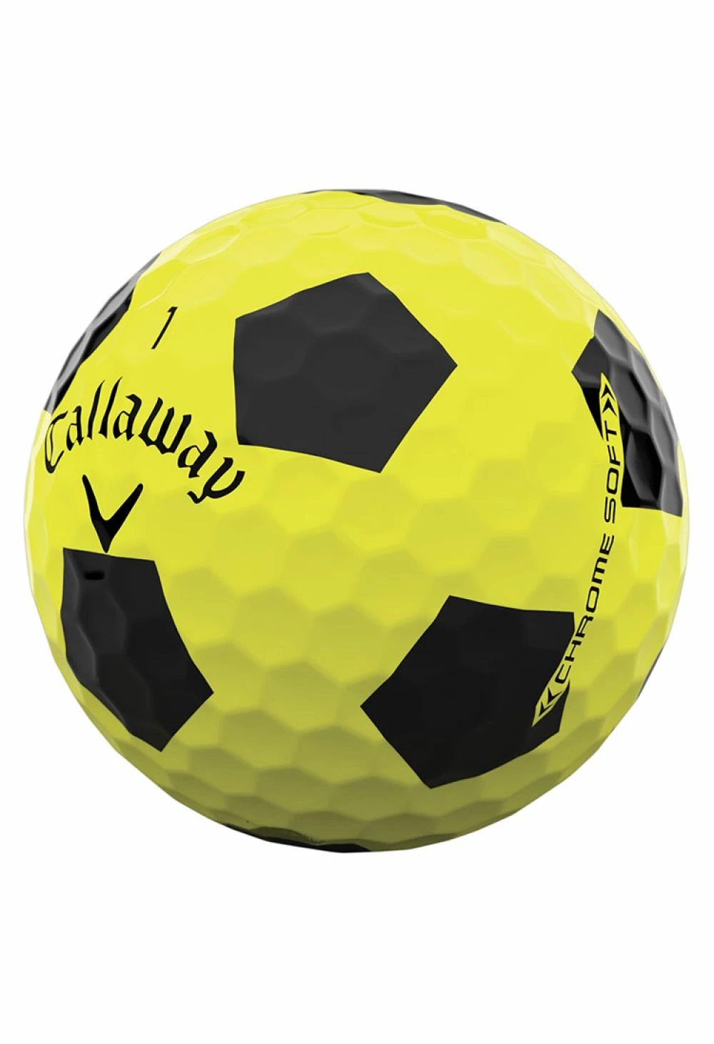 Callaway Chrome Soft Truvis Golf Balls | Yellow/Black 3 Callaway Chrome Soft Truvis Golf Balls | Yellow/Black - Image 3