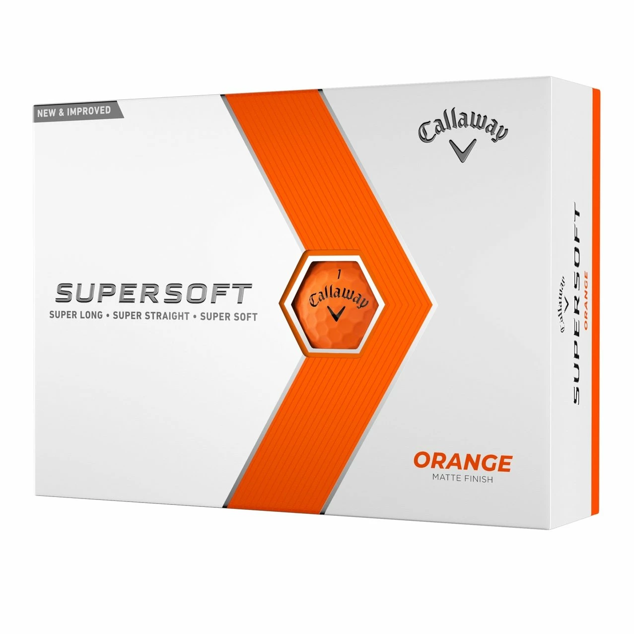 Callaway Supersoft Golf Balls | Orange 1 Callaway Supersoft Golf Balls | Orange