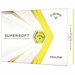 Callaway 2021 Supersoft Golf Balls | Yellow