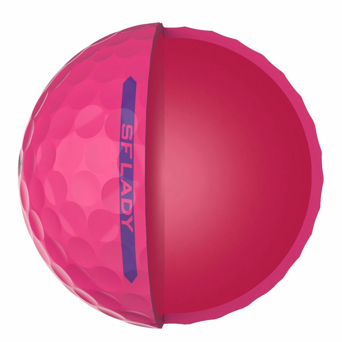 Srixon Soft Feel Lady Golf Balls | Pink 3 Srixon Soft Feel Lady Golf Balls | Pink - Image 3