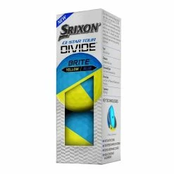 Srixon Q-Star Tour Divide Golf Balls | Yellow/Blue -Golf Shafts Sales Store Srixon Star Tour Divide Golf Balls Yellow Blue 20
