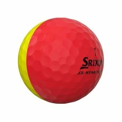 Srixon Q Star Tour Golf Balls Divide Yellow/Red 5 Srixon Q Star Tour Golf Balls Divide Yellow/Red -Golf Shafts Sales Store Srixon Star Tour Golf Balls Divide Yellow Red 1