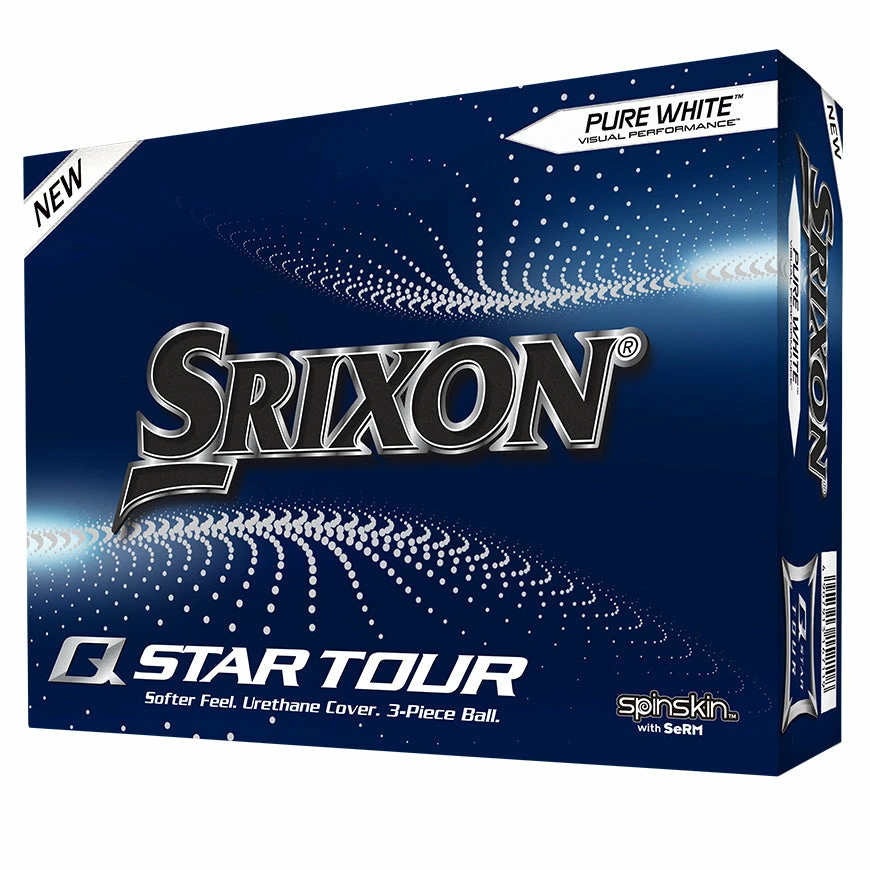 Srixon Q Star Tour Golf Balls | White 1 Srixon Q Star Tour Golf Balls | White