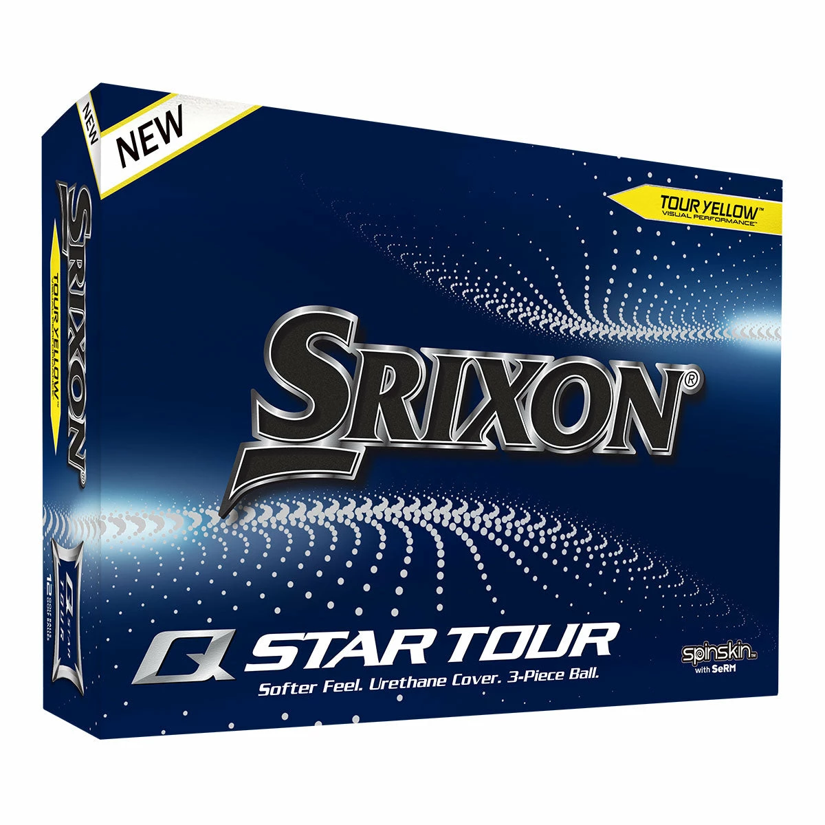 Srixon Q Star Tour Golf Balls | Yellow 3 Srixon Q Star Tour Golf Balls | Yellow - Image 3