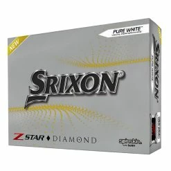 Srixon 2022 Z-Star Diamond Golf Balls | White