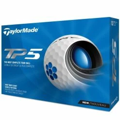 TaylorMade TP5 Golf Balls | White