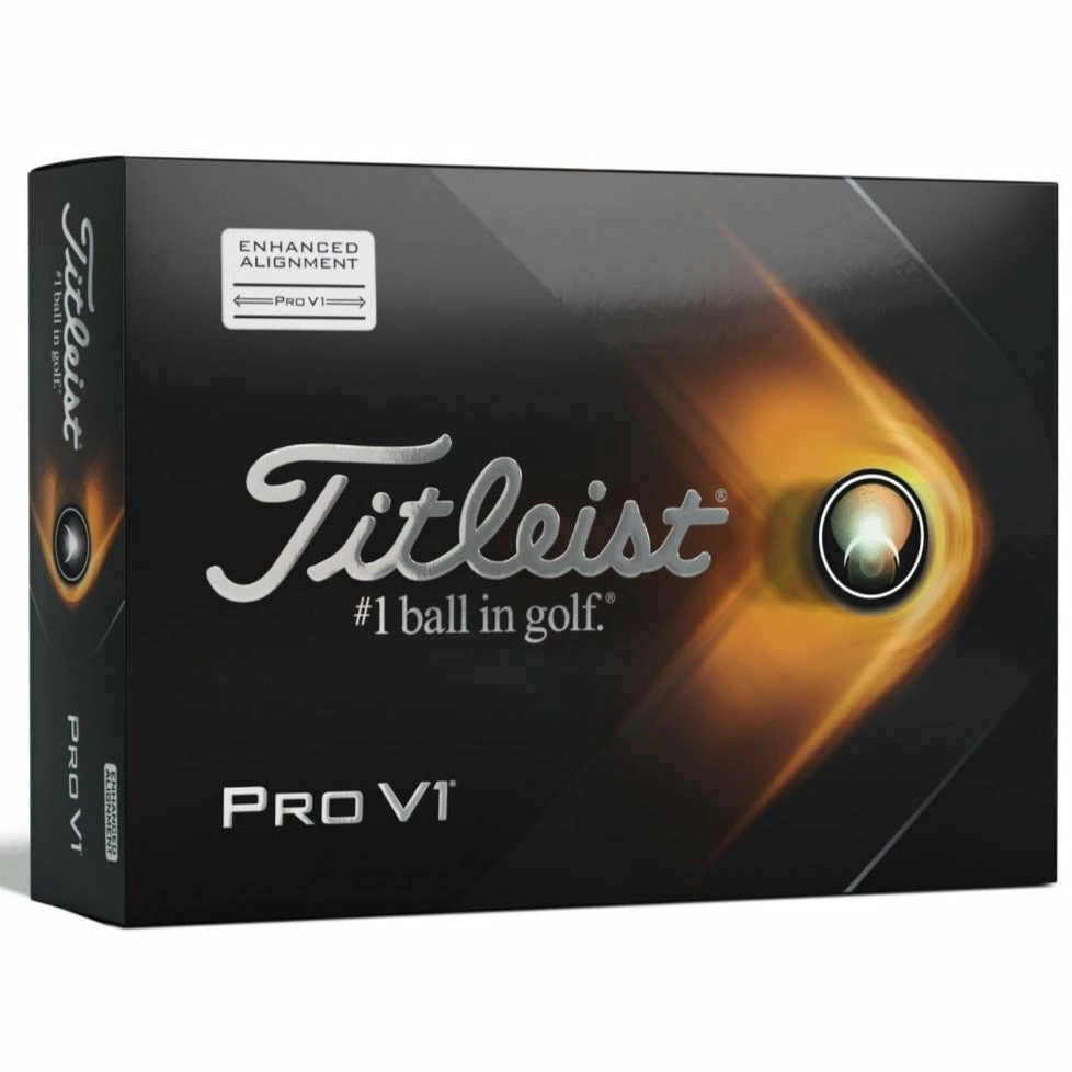 Titleist Pro V1 AIM Golf Balls | White 1 Titleist Pro V1 AIM Golf Balls | White