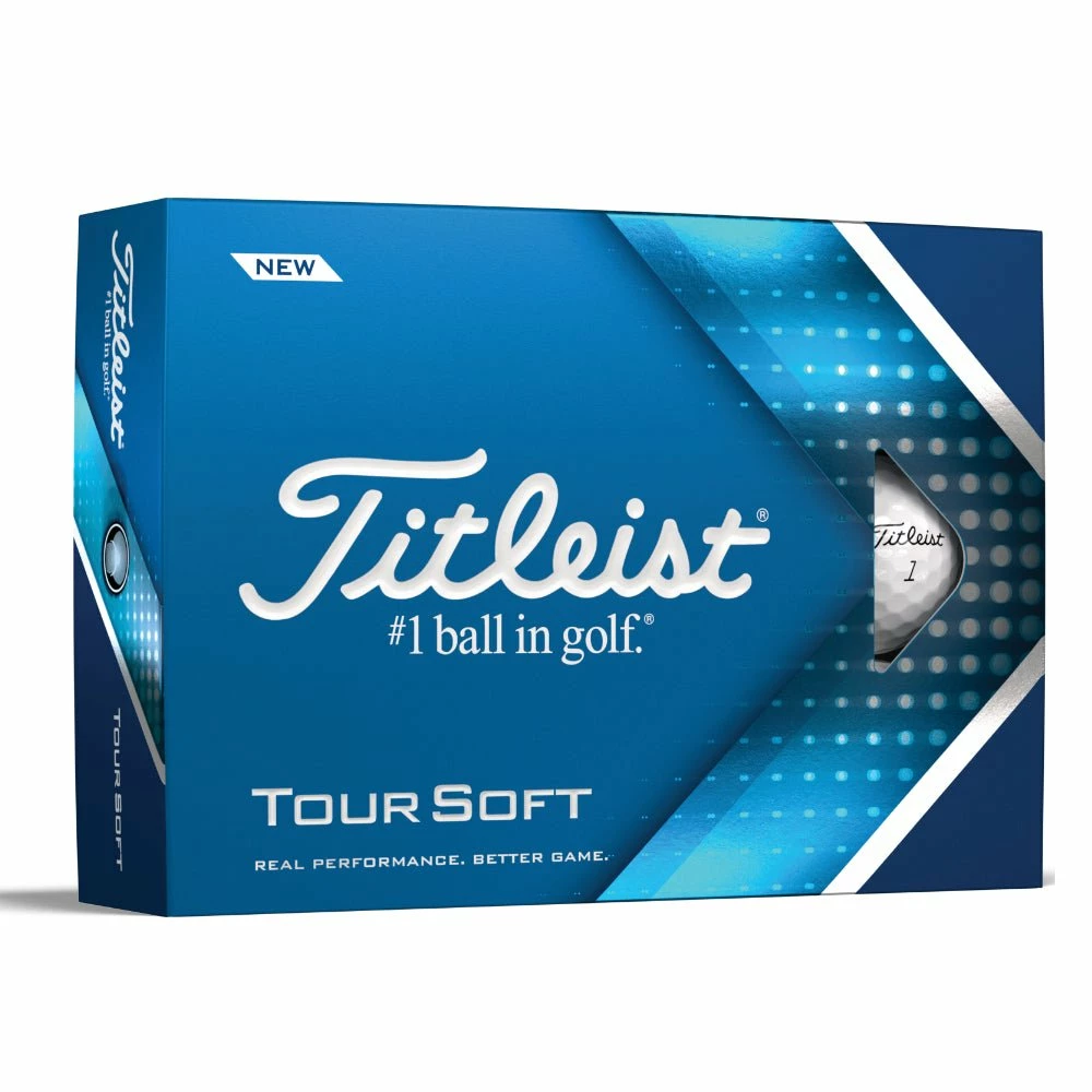 Titleist Tour Soft Golf Balls | White 1 Titleist Tour Soft Golf Balls | White