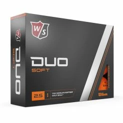 Wilson Duo Soft Golf Balls | Orange