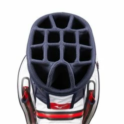 Mizuno BR-DRI WP Cart Bag 10 Mizuno BR-DRI WP Cart Bag -Golf Shafts Sales Store wpdricartnavytop